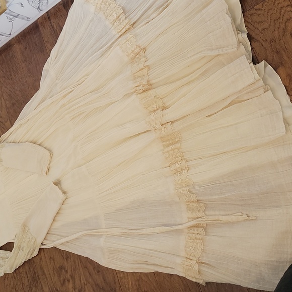 EUC Gunne Sax 1970's(?) floor length dress - Size 6 - Picture 7 of 10